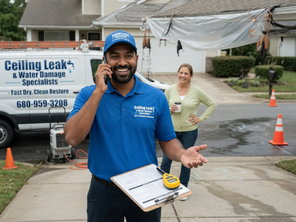 Ceiling Leak Cleanup Texico, NM FAQs